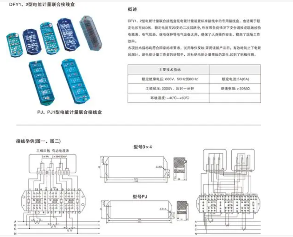 計量接線盒